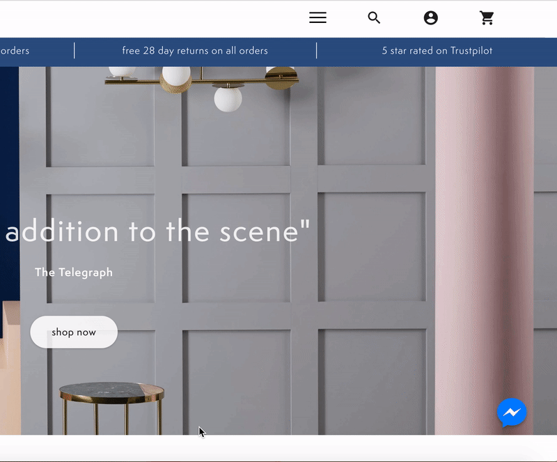 HouseOf using Klevu intelligent on-site search to drive more conversions.